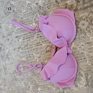 Flouncy Purple bikini top
